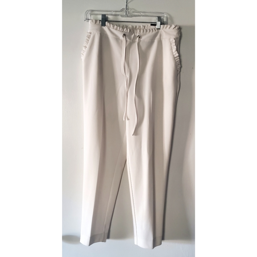 White Ankle Dress Pants